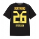 Borussia Dortmund Julian Ryerson #26 Replike Gostujuci Dres 2026-27 Kratak Rukav